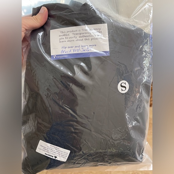 NWT BLACK SNAP UP PUFFER VEST JACKET-S - Picture 15 of 16